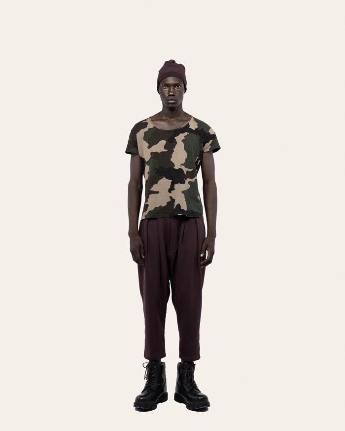 CURVED PANTS IN BROWN (3) CURVED PANTS IN BROWN