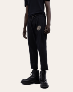 EMBROIDERED LOGO ELASTICATED WAIST PANTS