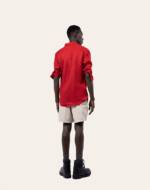 RED LINEN SHIRT (1)