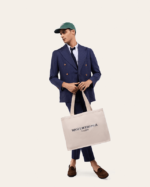 STRIPPED TAILORED WOOL LINEN AND LINEN SUIT (1)