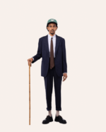 STRIPPED TAILORED WOOL SUIT (3)