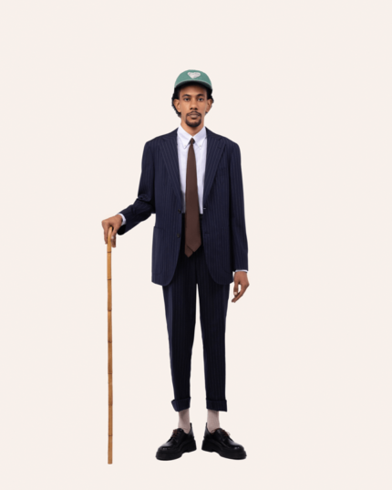 STRIPPED TAILORED WOOL SUIT (3)