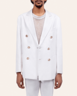 TAILORED DOUBLE BREATSED WITH GOLD BUTTONS BLAZER (1)