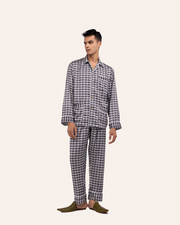 WASEEM KHADRA ALLOVER SILK SET (2) WASEEM KHADRA ALLOVER SILK SET (2)