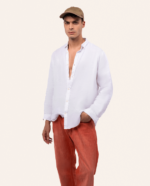 WHITE LINEN SHIRT (2)